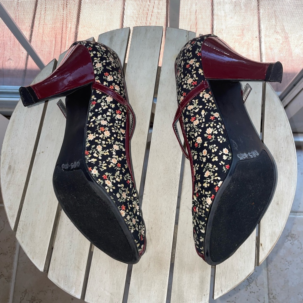Madden Girl floral peep toe heels - Picture 4 of 4